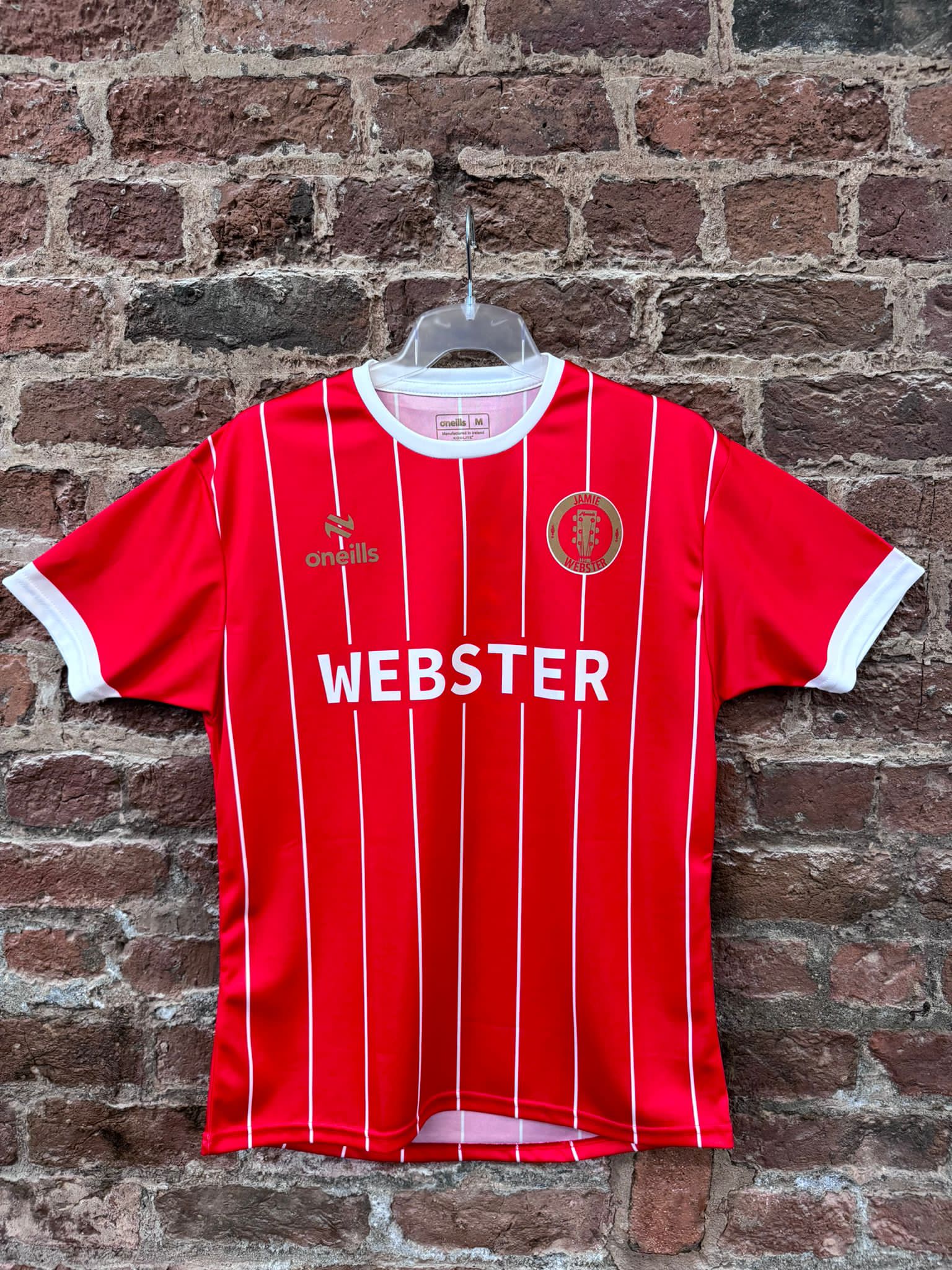 Jamie Webster - Adults Webster Home Football Shirt.