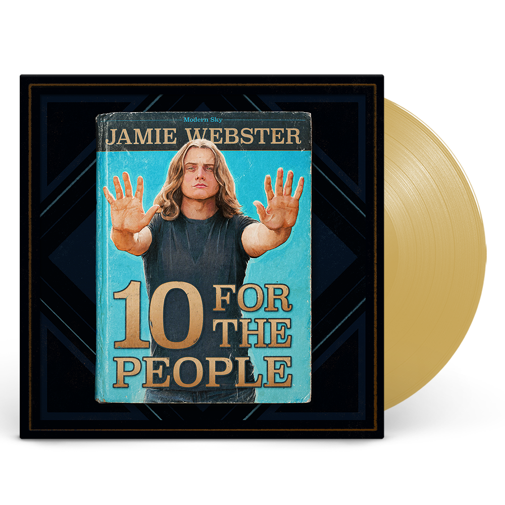 Jamie Webster - 10 For The People: Limited Signed Gold Vinyl LP