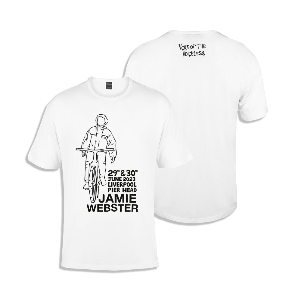 Jamie Webster - Pier Head: White T-Shirt