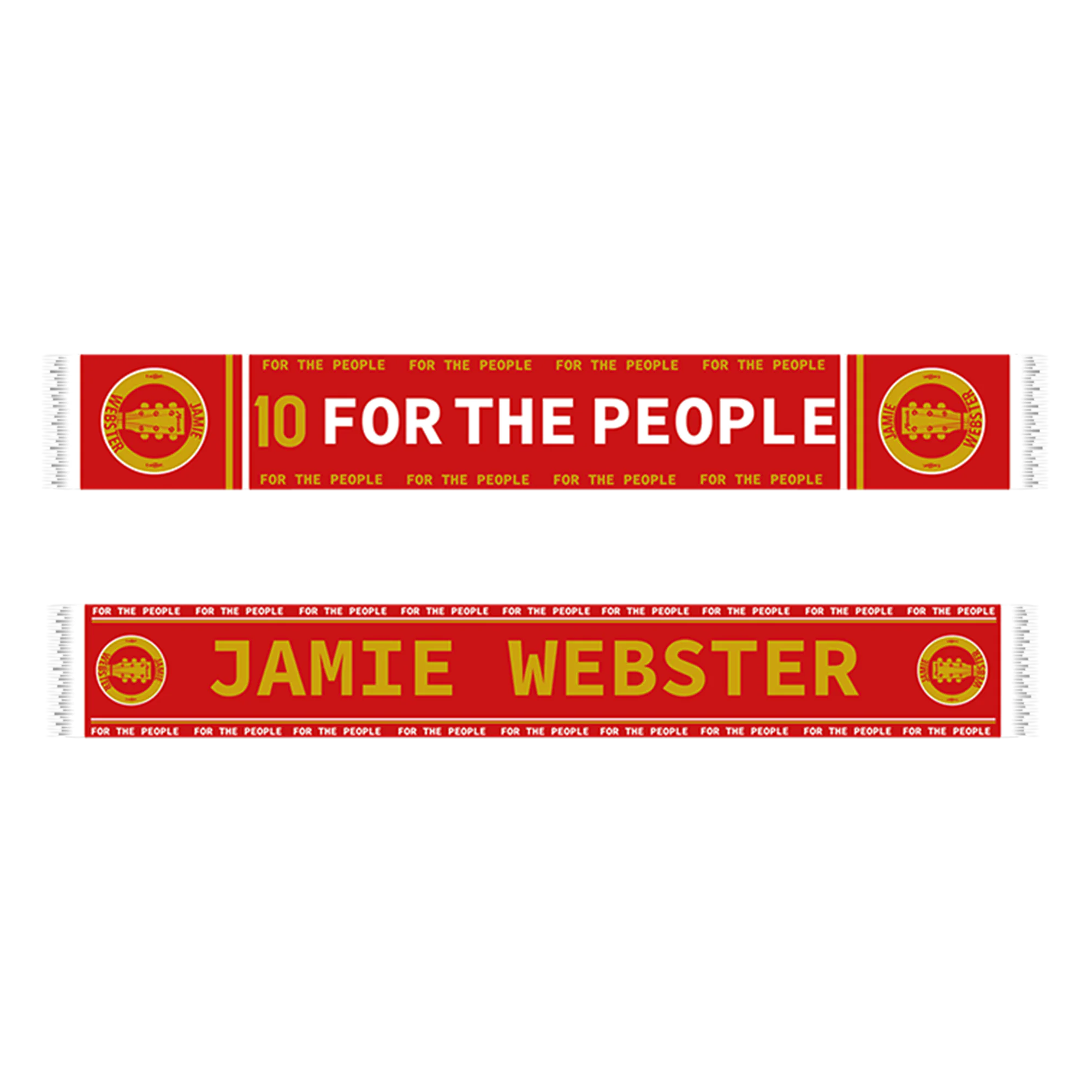 Jamie Webster - 10 For The People Scarf